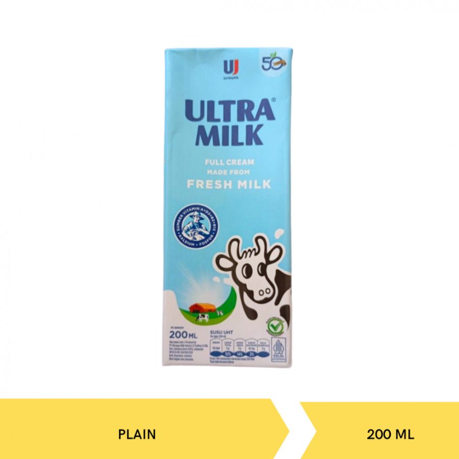 Ultramilk Slim Plain 200 Ml