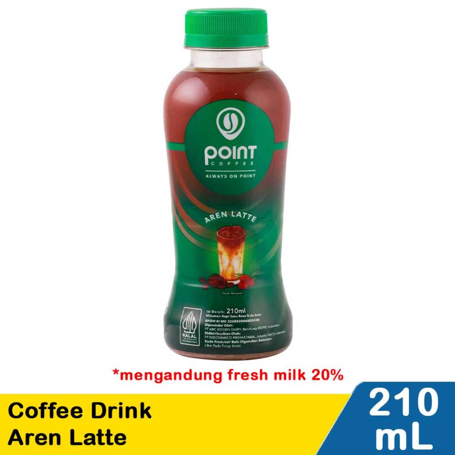 Point Coffee Aren Latte 210 Ml