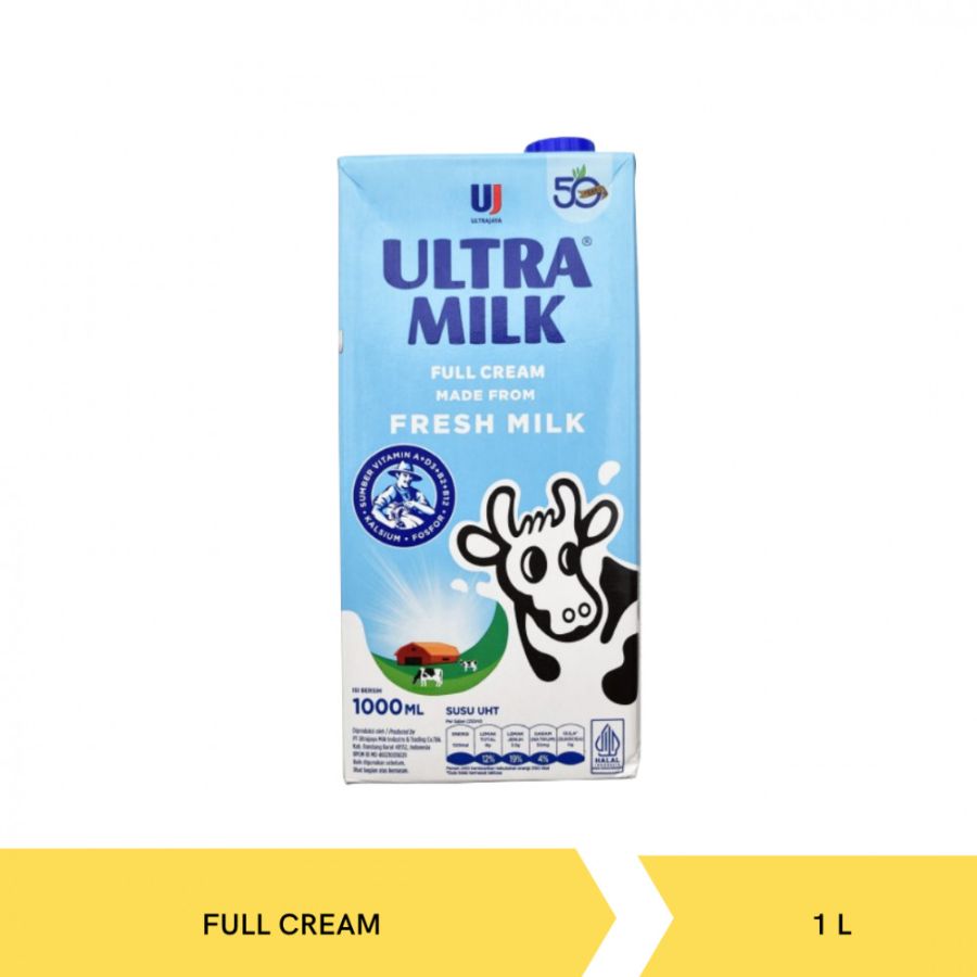 Ultra Milk UHT 1 liter