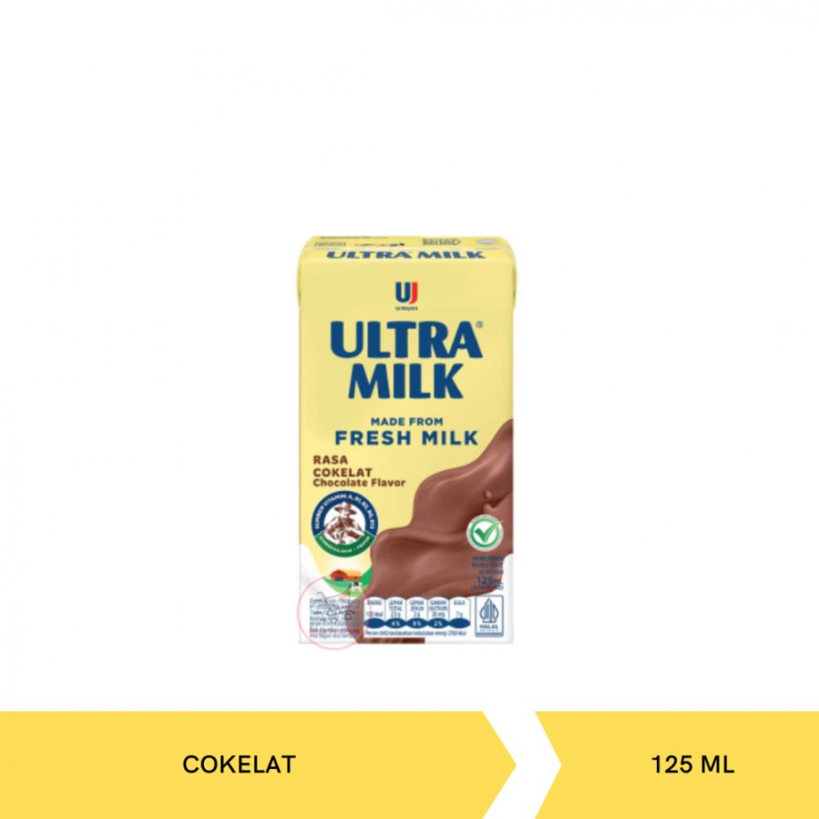 Ultra UHT Coklat 125 Ml