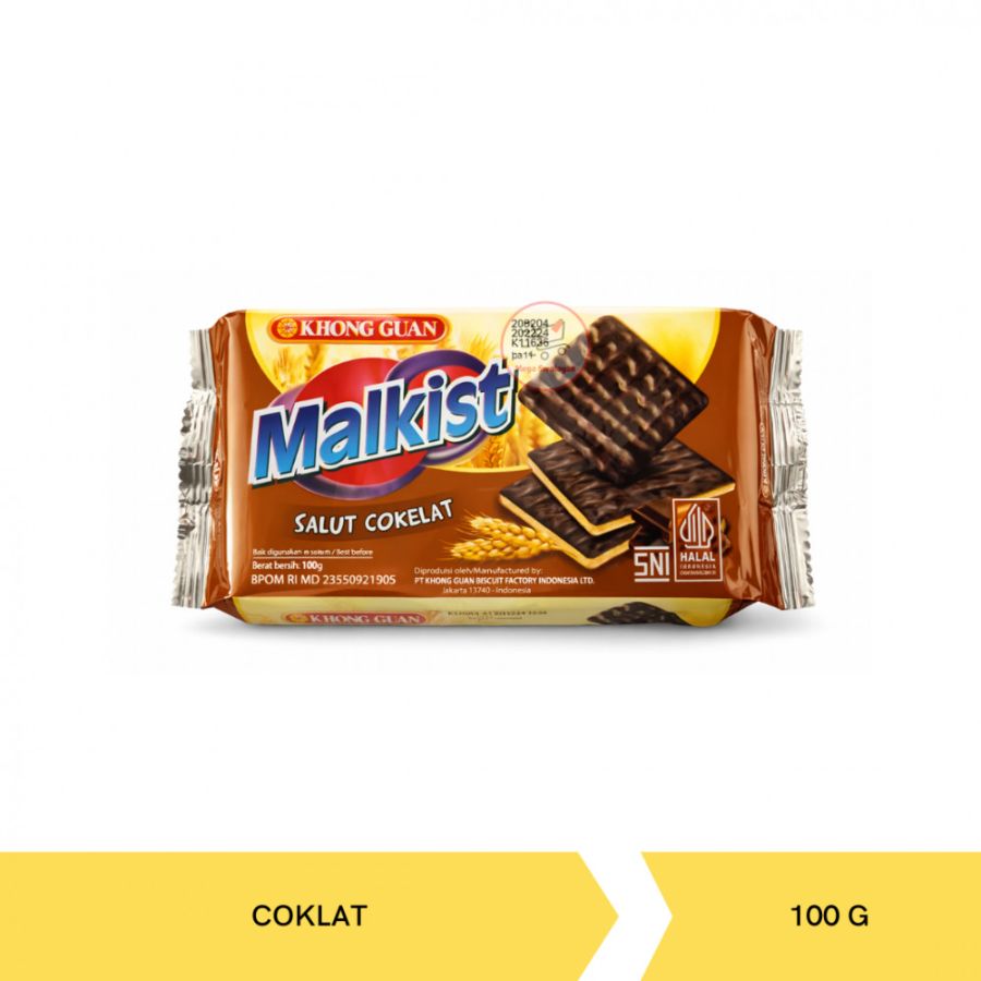 Khong Guan Malkist Coklat 120g