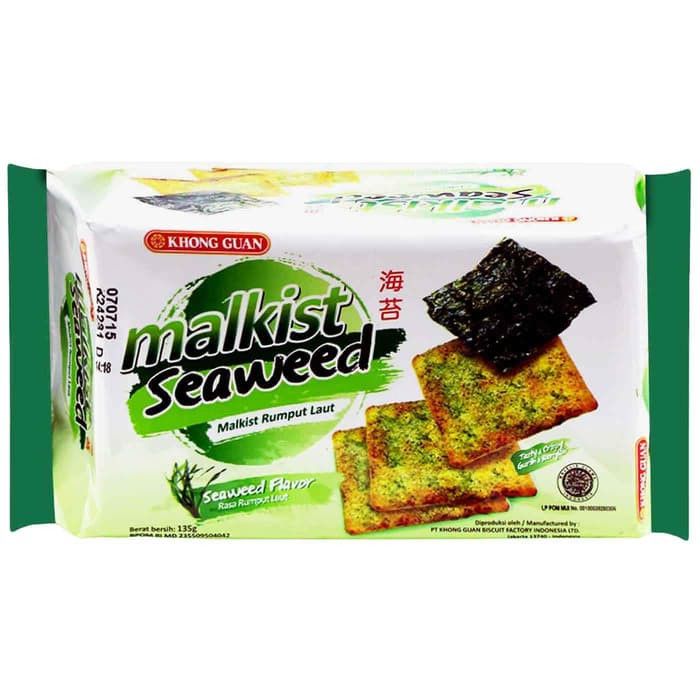 Khong Guan Malkist Seaweed 135g
