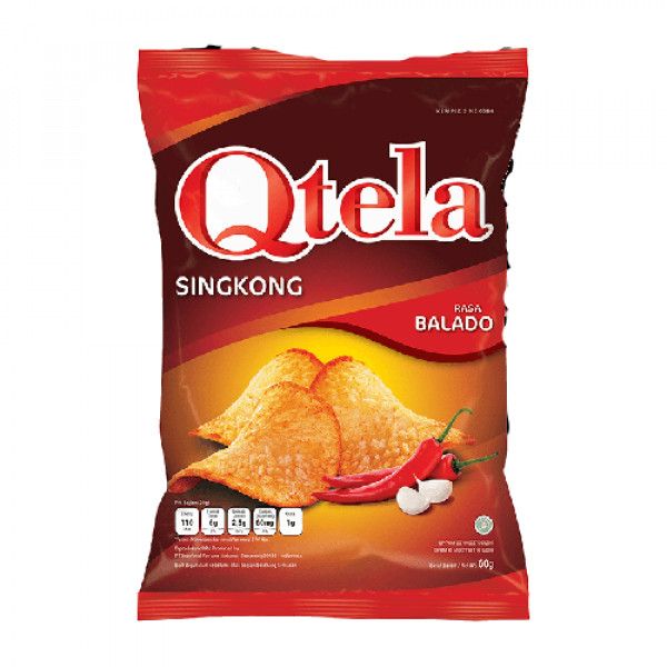 Qtela Kripik Balado 60g