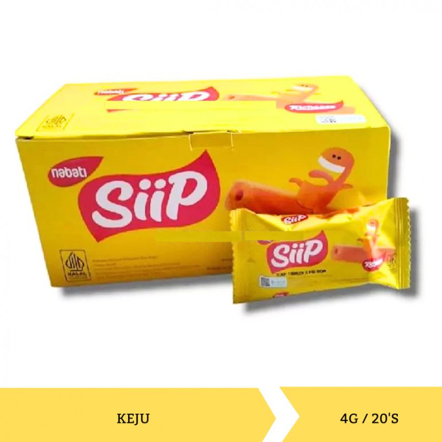 Siip Nabati Keju 1 Box