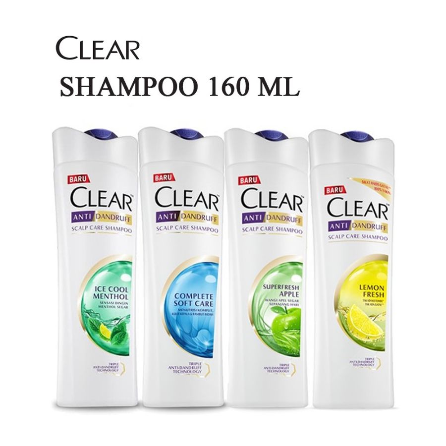 Shampo Botol Clear 160 ml