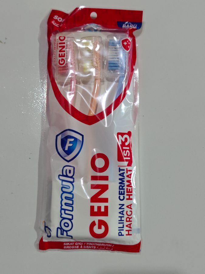 Formula Sikat Gigi Genio Isi 3