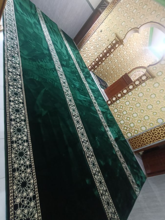 Deluxe Bahan Dubai ADL-03 Hijau Polos