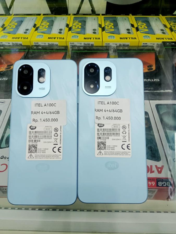 Itel a100c 3+3/32 GB *(Lengkap Kotak)*