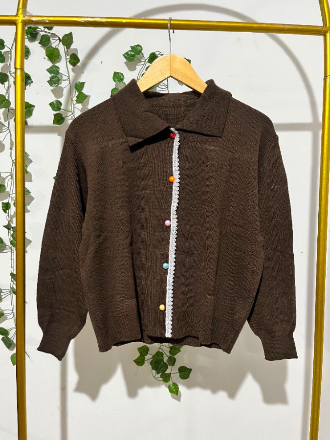 Cardigan rajut