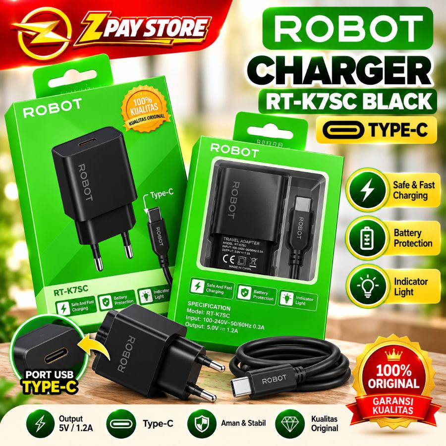  Charger Robot RT-K7SC BLACK TYPE C