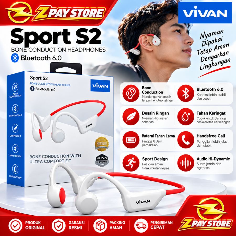HF VIVAN SPORT S2 BLUETOOTH6.0