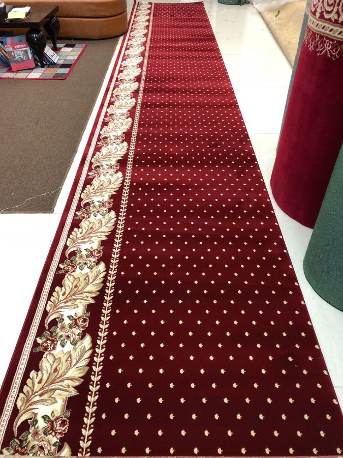 Deluxe TURKI HGS-04B Merah Bintik Bunga