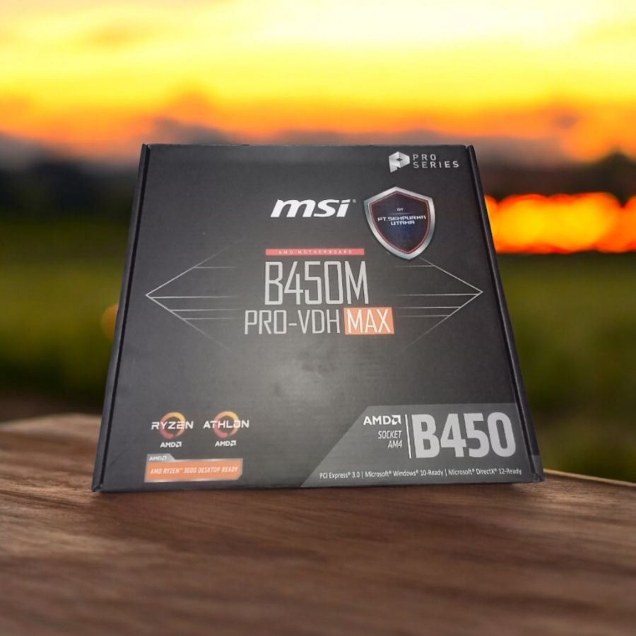 MSI B450M PRO-VDH MAX ( AMD SOCKET AM4) 