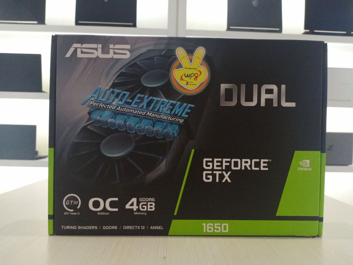ASUS GEFORCE GTX1650 DUAL 4GB GDDR6 OC