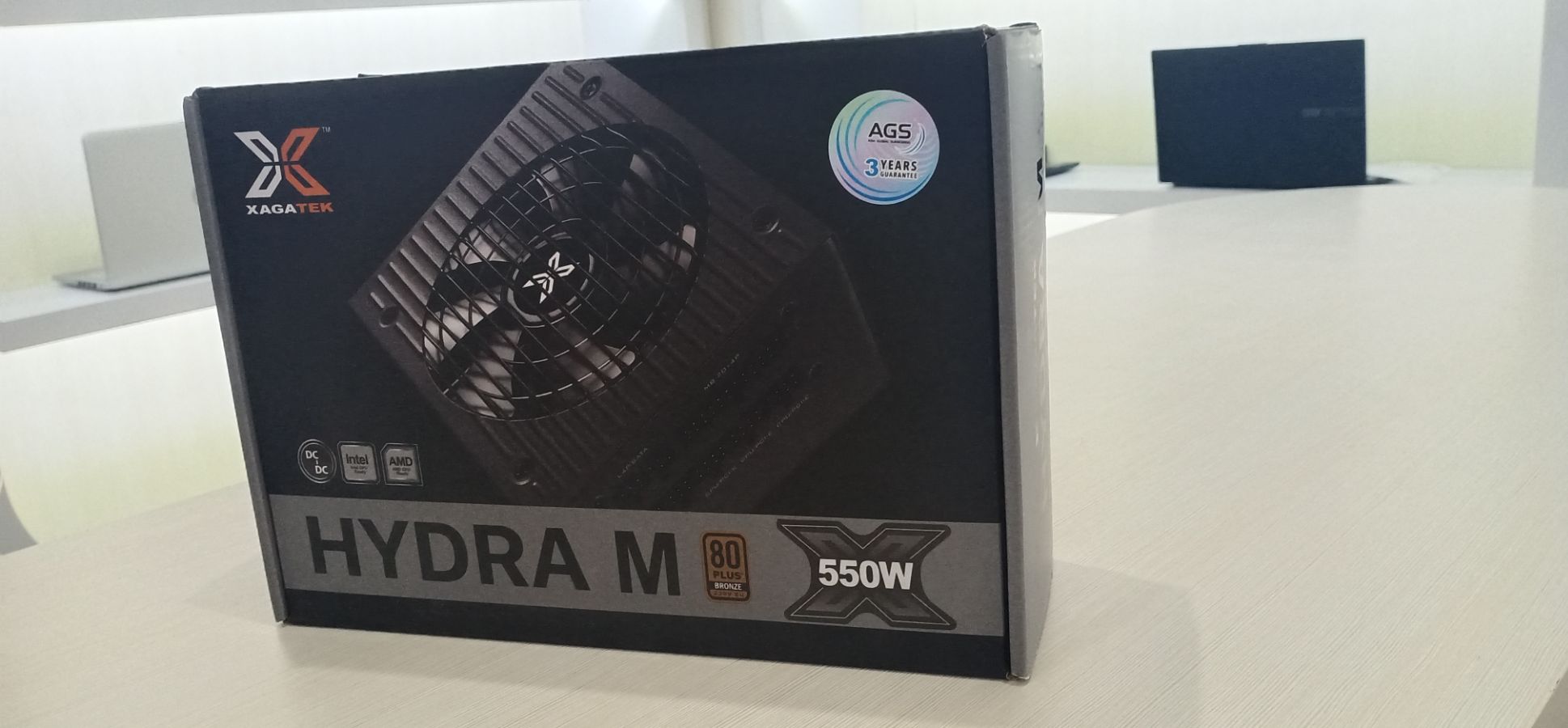 PSU XAGATEX HYDRA M 550W 80+ BRONZE  FULL MODULAR