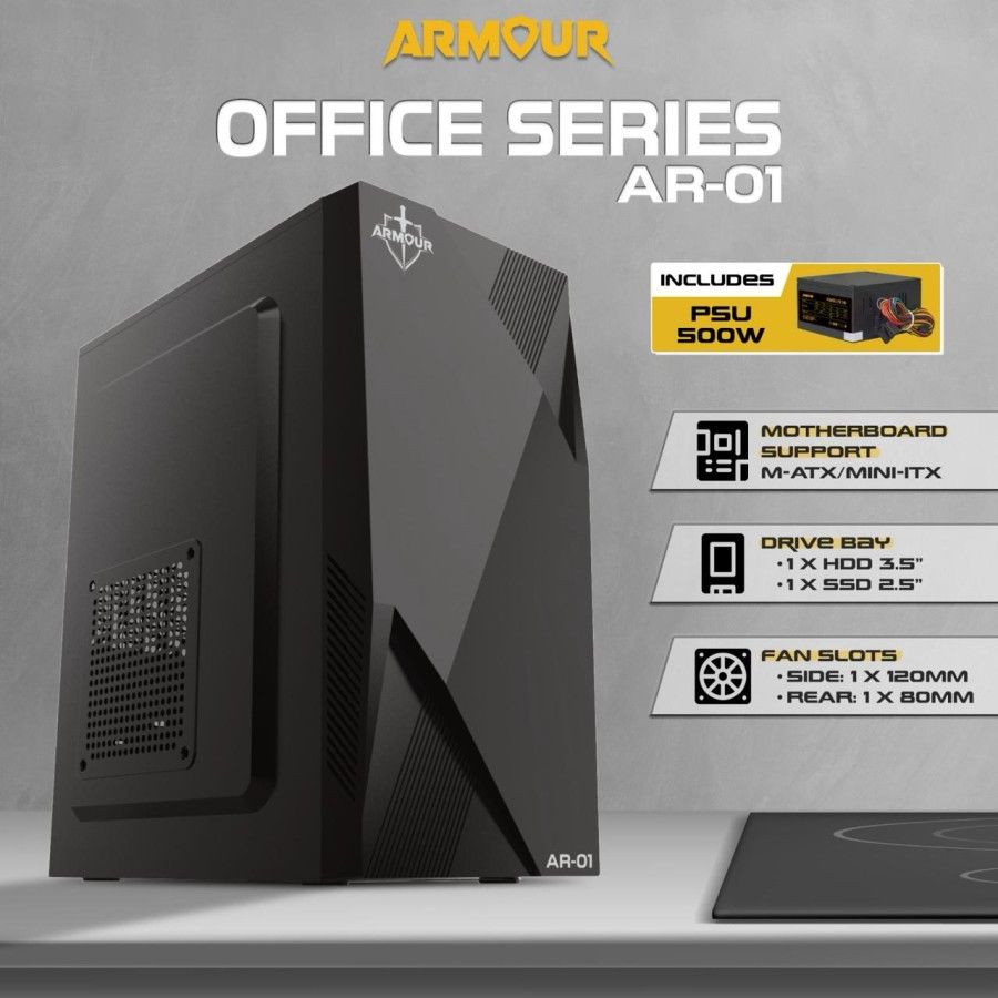 ARMOUR AR-01 INCL PSU 500W