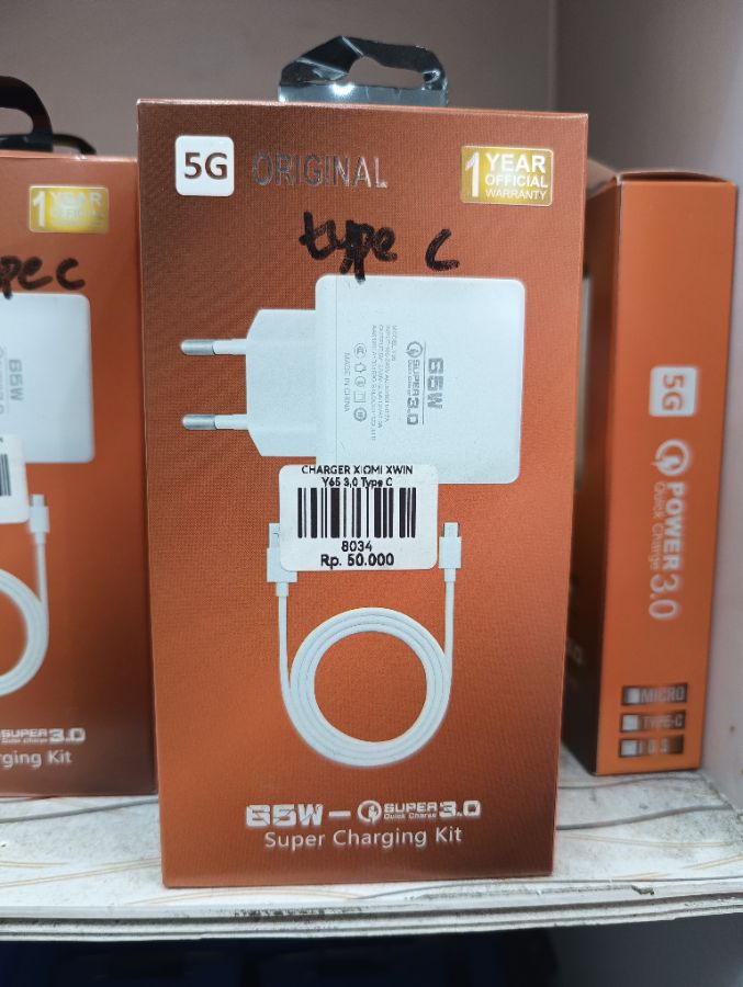 CHARGER XIOMI XWIN Y65 3,0  Type C