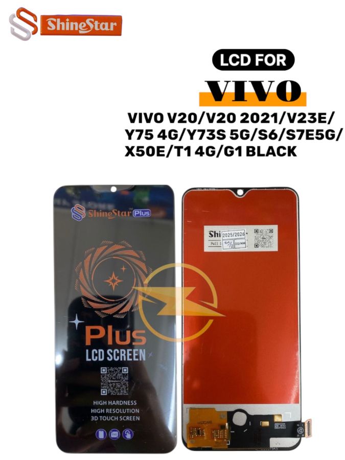 LCD+TS VIVO  V20/V20 2021/V23E/Y75 4G/Y73S 5G/S6/S7E 5G/X50E/T1 4G/G1 *(Model Tipe Shine Star)*