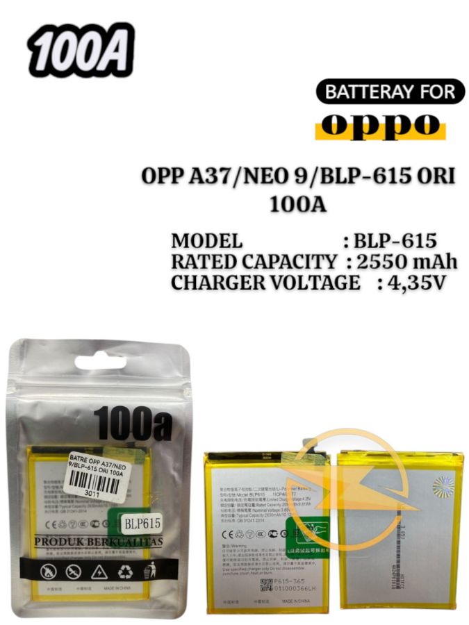 BATRE OPP A37/NEO 9/BLP-615 ORI 100A 