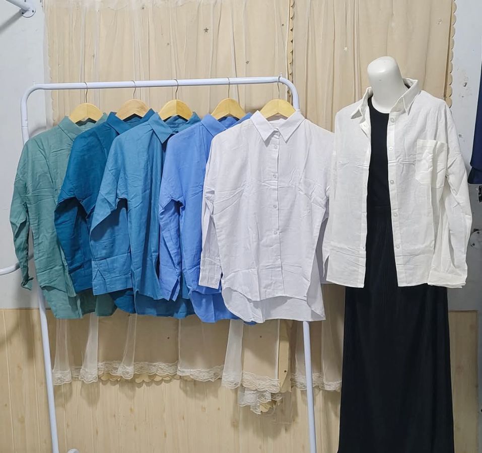 Kemeja Linen Oversize