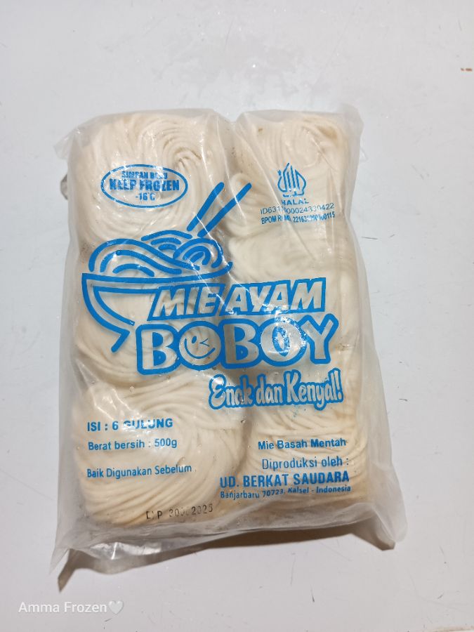BOBOY Mie Ayam 500gr