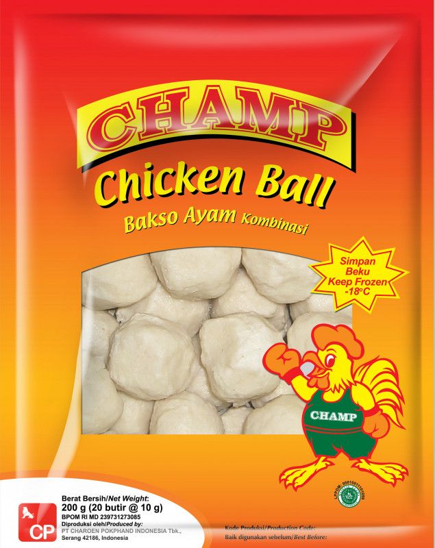 CHAMP Bakso Ayam Kombinasi Isi 50 500g