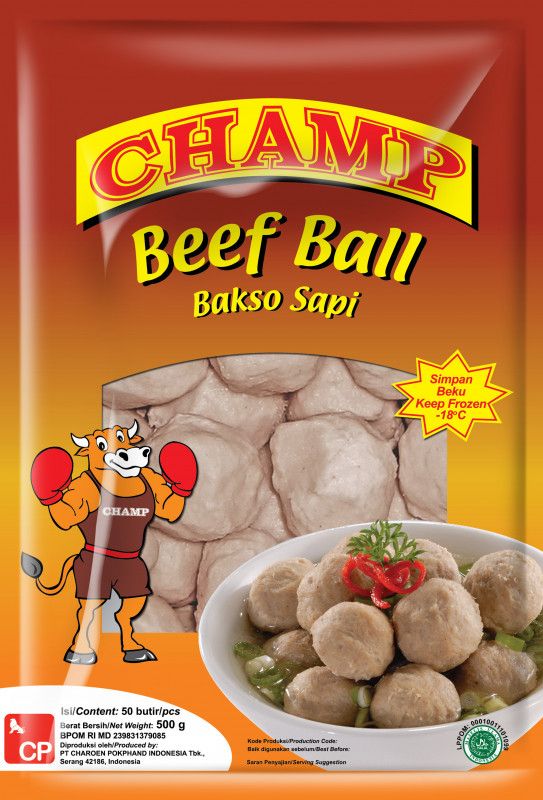 CHAMP Bakso Sapi 500g