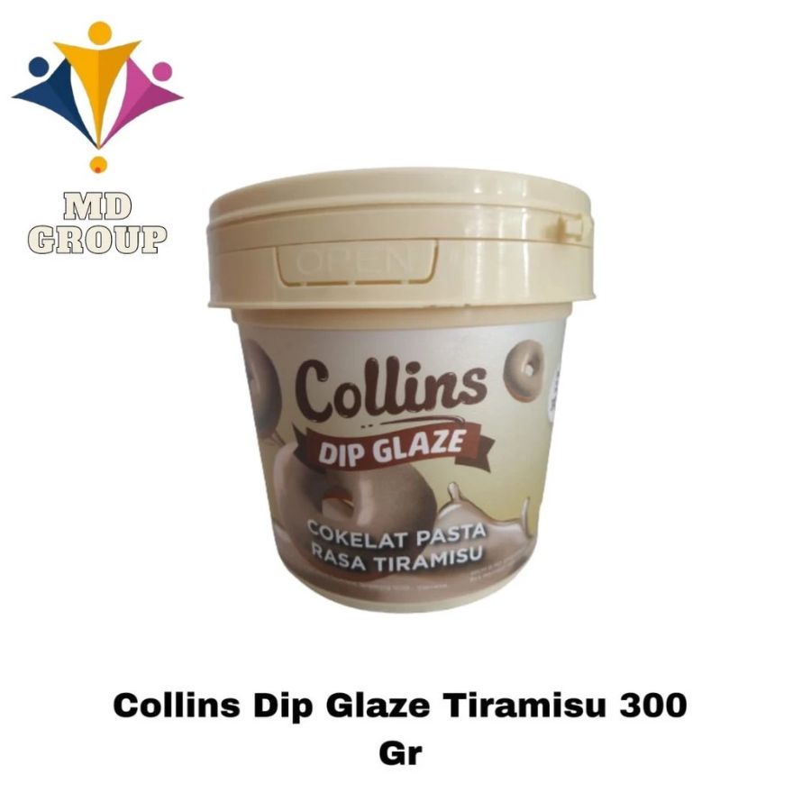 COLLINS DIP GLAZE Coklat Tiramisu 300g