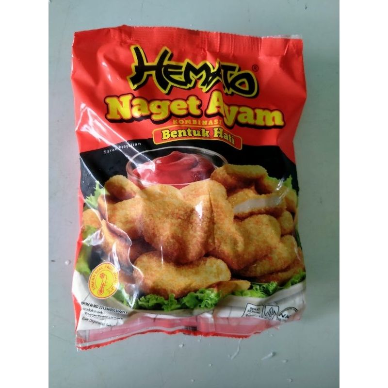 HEMATO Naget Ayam Bentuk Hati 500g