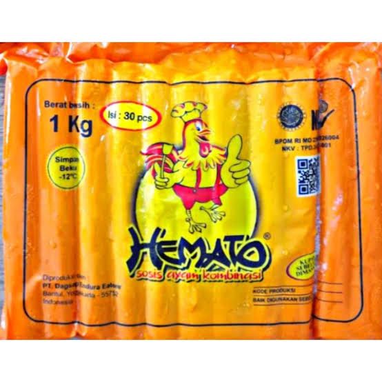 HEMATO Sosis Ayam Panjang Isi 30 1kg