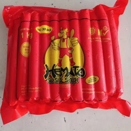 HEMATO Sosis Sapi Panjang Isi 30 1kg