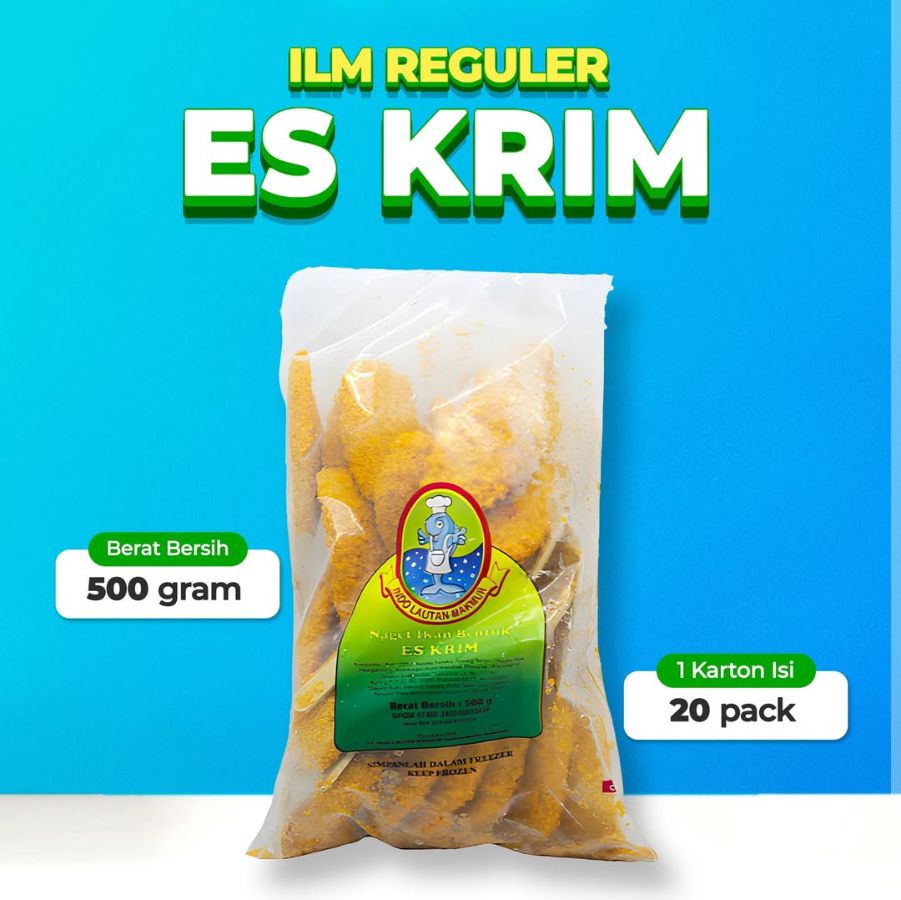 ILM Naget Ikan Es Krim 500g