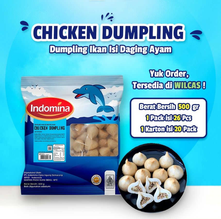 INDOMINA Dumpling Ayam 500g
