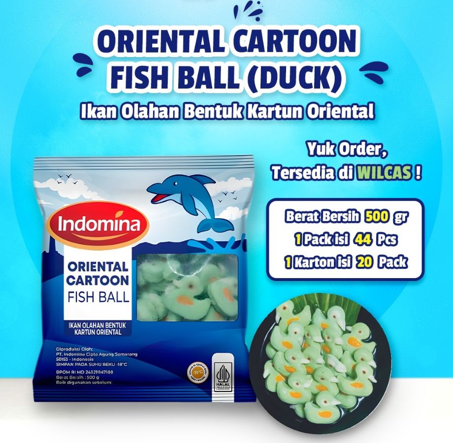 INDOMINA Oriental Cartoon