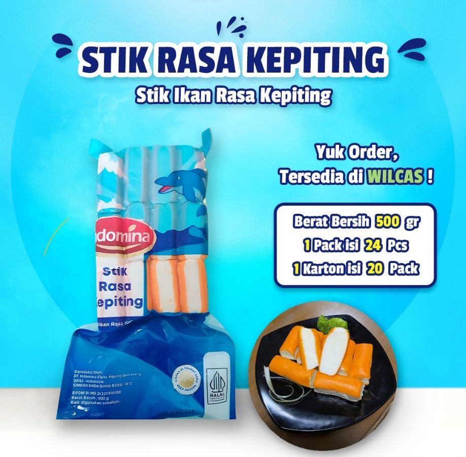 INDOMINA Stik Rasa Kepiting