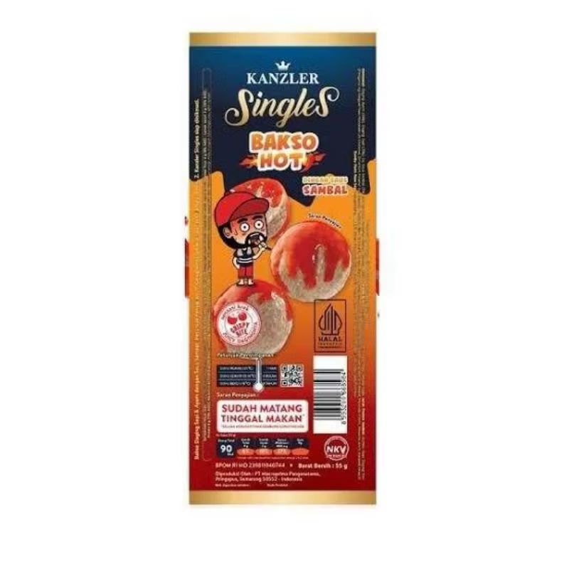 KANZLER Singles Bakso Hot