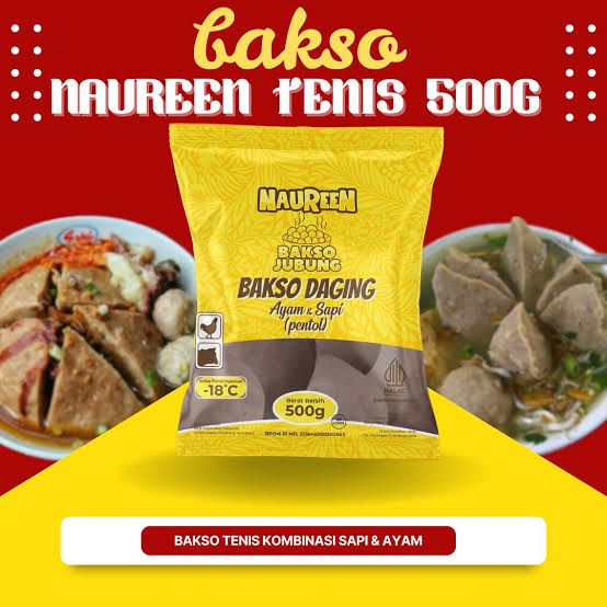 NAUREEN Bakso Jubung Tenis 500g