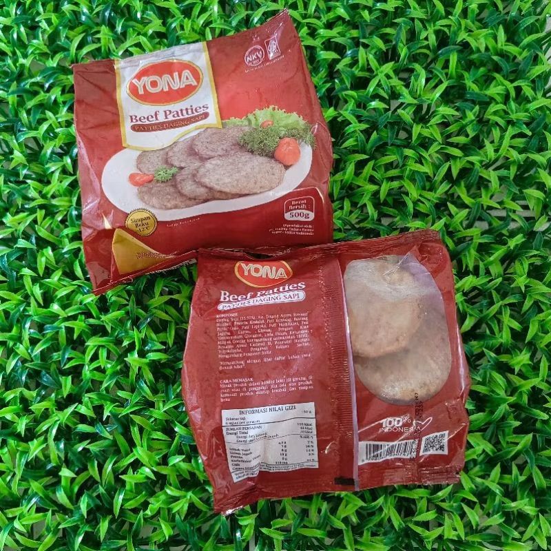 YONA Beef Patties 500g