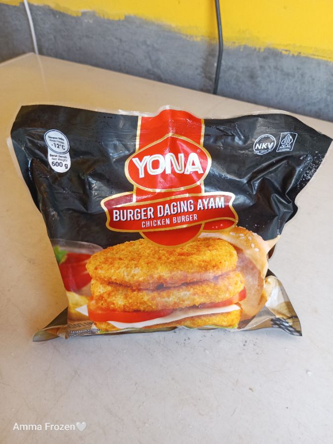YONA Burger Daging Ayam