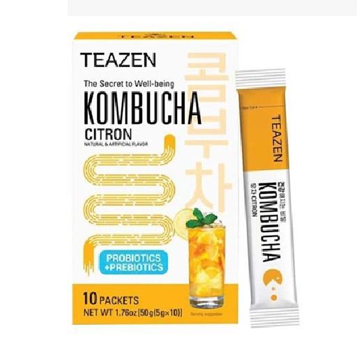 TEAZEN KOMBUCHA CITRON 5G (10 sachets)