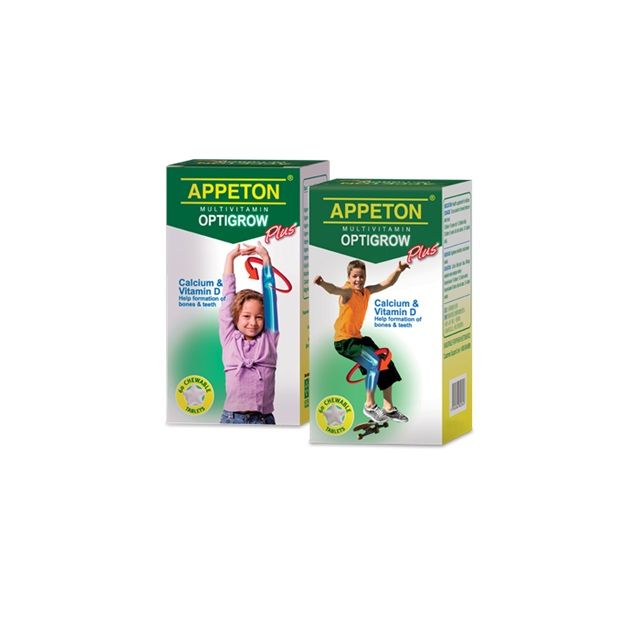 APPETON MULTIVITAMIN OPTIGROW PLUS CHEWABLE (60 tablets)