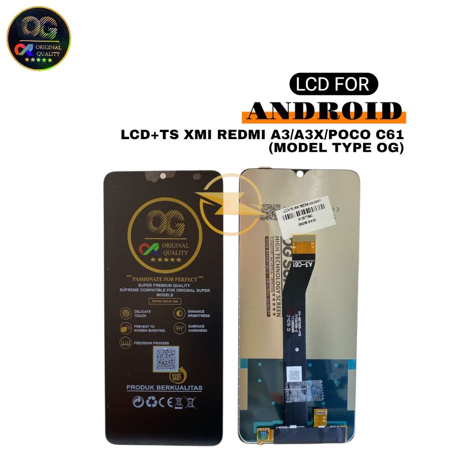LCD+TS XMI REDMI A3/A3X/POCO C61  (MODEL TYPE OG)