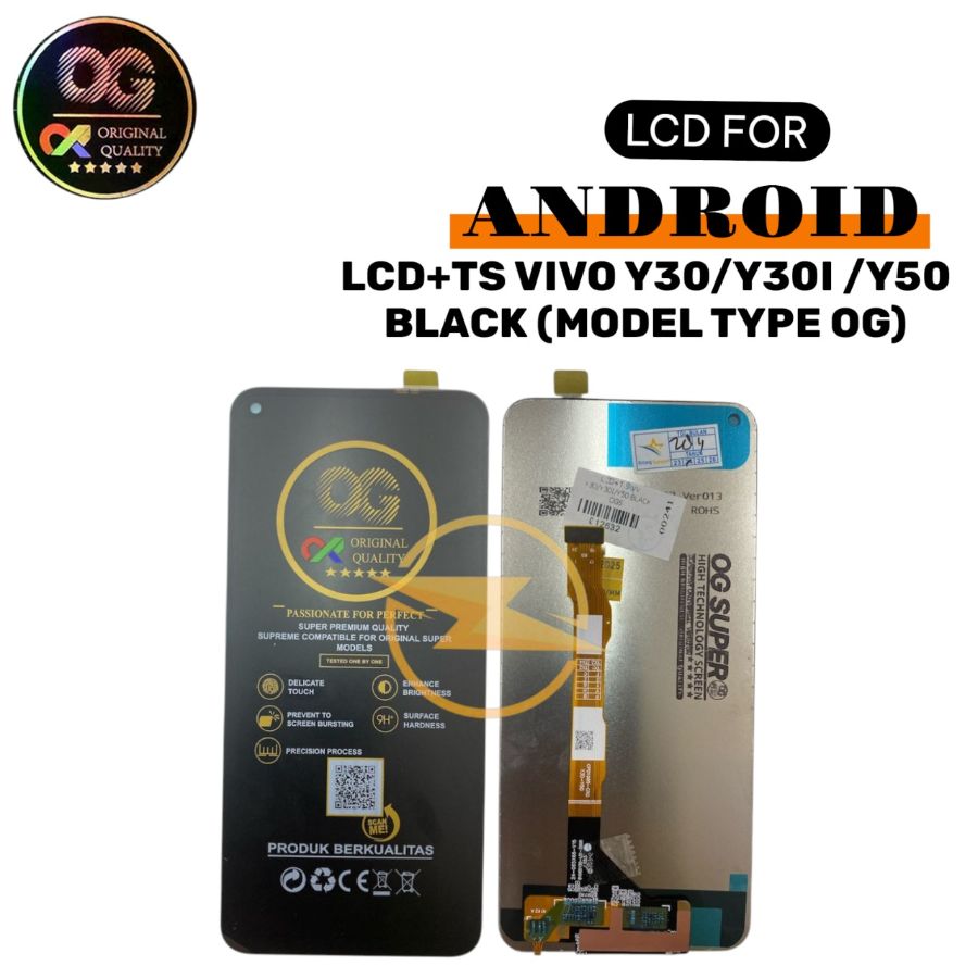 LCD+TS VIVO Y30/Y30I /Y50 BLACK (MODEL TYPE OG)