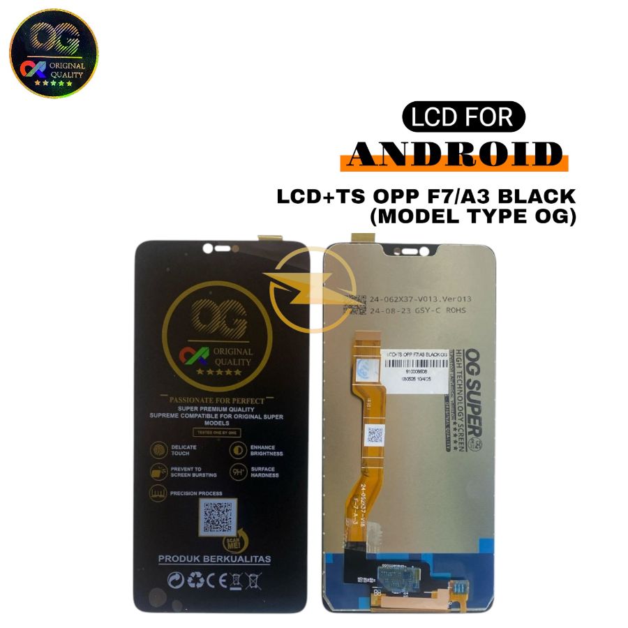 LCD+TS OPP F7/A3 BLACK (MODEL TYPE OG)