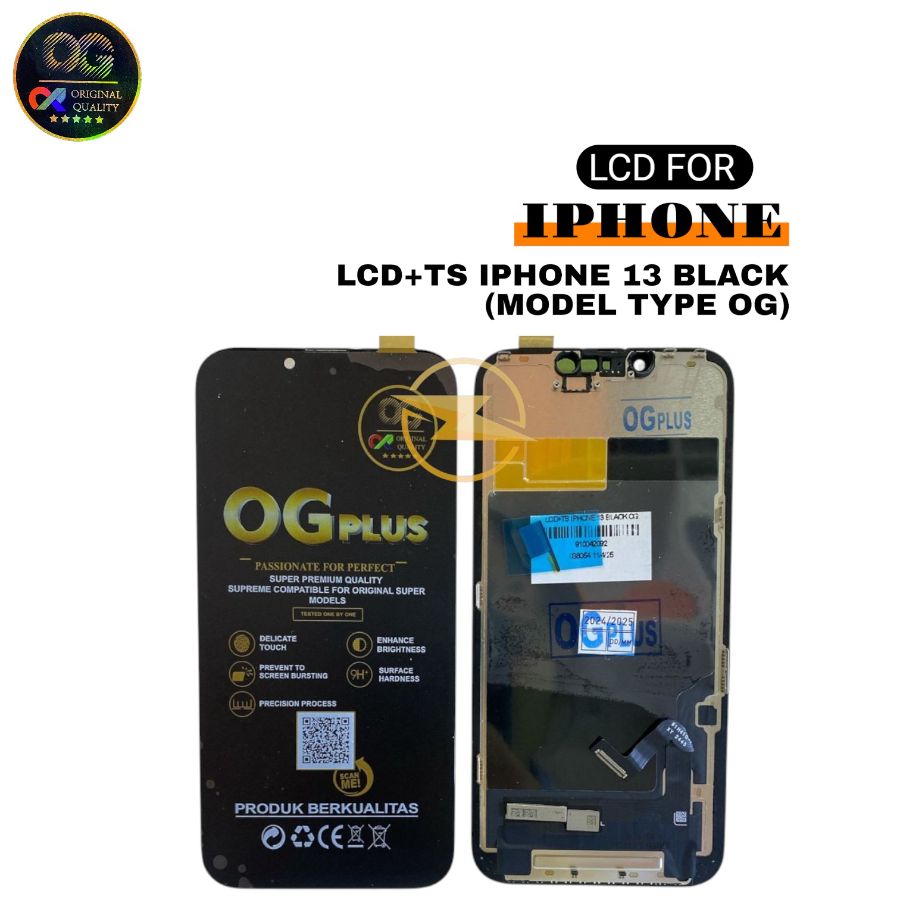 LCD+TS IPHONE 13 BLACK  (MODEL TYPE OG)