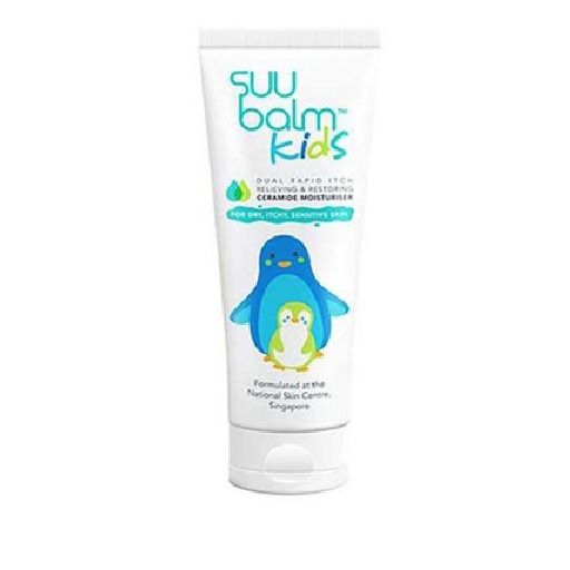 SUU BALM KIDS DUAL RAPID ITCH RELIEVING & RESTORING CERAMIDE MOISTURISER CREAM 75ML