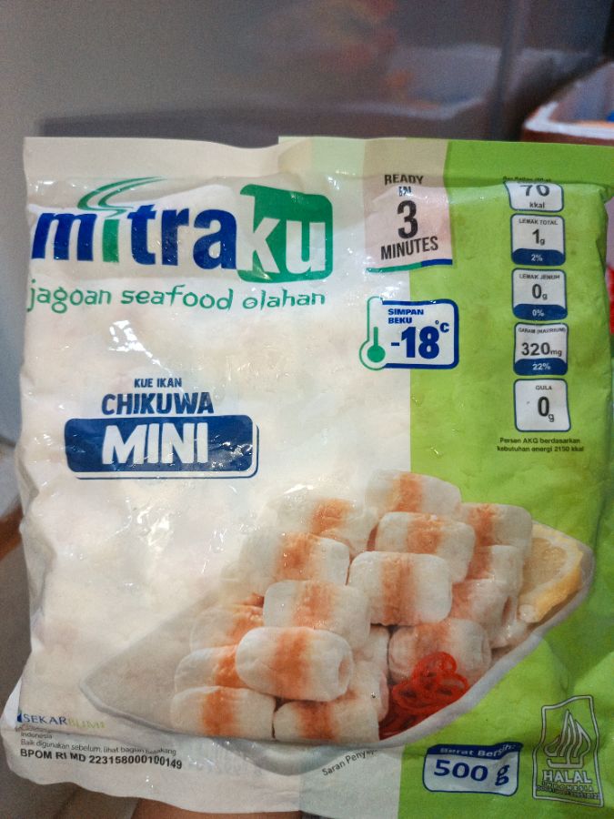 MITRAKU Chikuwa Mini 500g