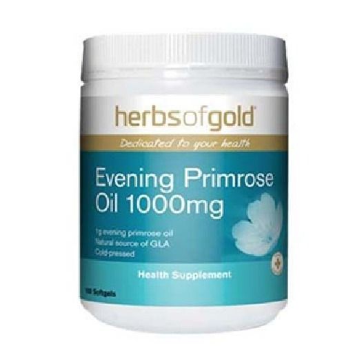 HERBS OF GOLD EVENING PRIMROSE OIL 1000MG (100 TABLETS)