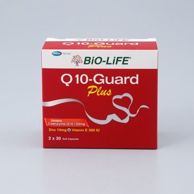 BiO-LiFE Q10-GUARD PLUS COENZYME Q10 150MG (30 CAPSULES X 2 Bottles)