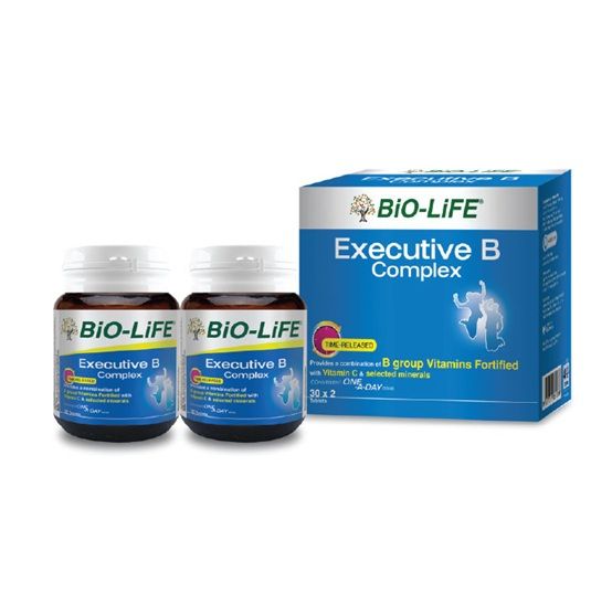BiO-LiFE EXECUTIVE B COMPLEX (30 TABLETS X 2)